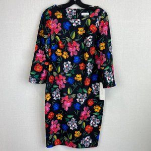 CALVIN KLEIN Floral Dress NWT - Size 12